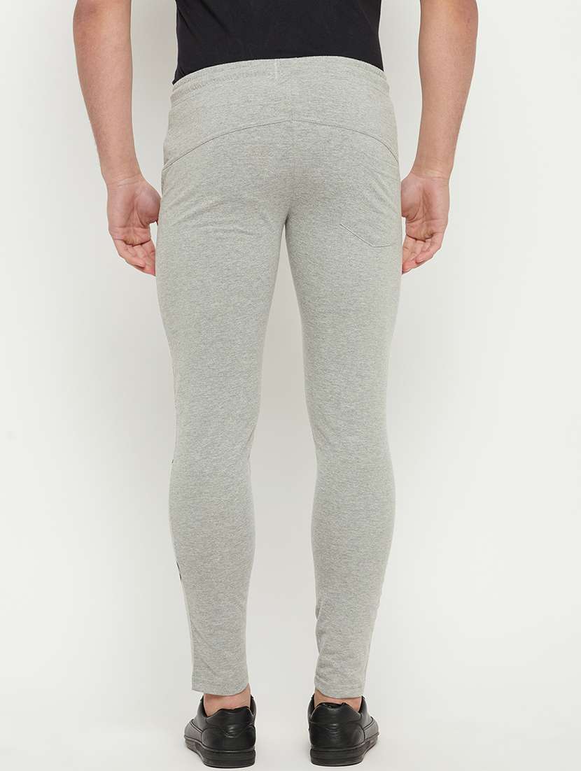 men mid rise slim fit track pant - 22264035 -  Standard Image - 2