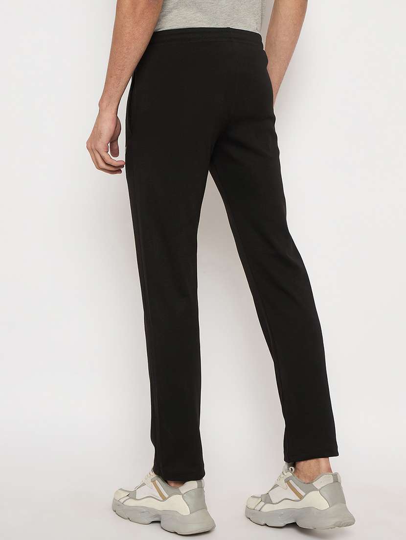 men mid rise slim fit track pant - 22264049 -  Standard Image - 2