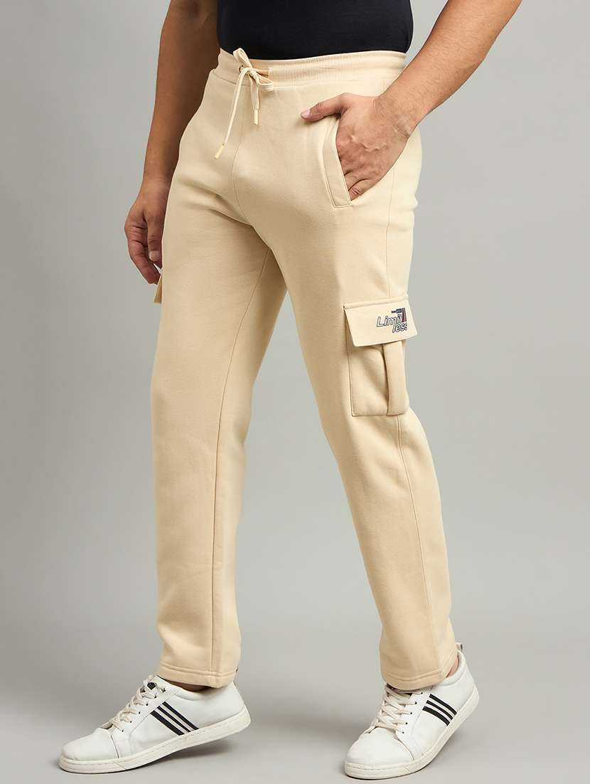 men solid mid rise cargo - 22264075 -  Standard Image - 2