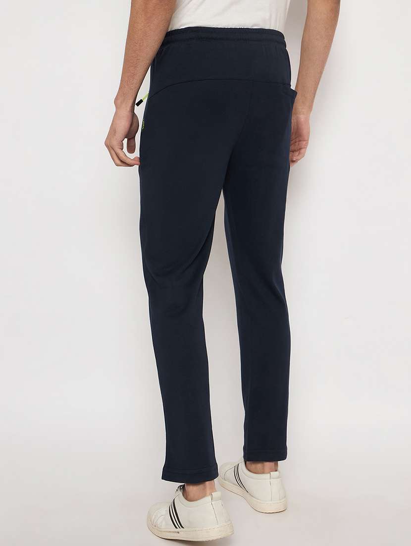 men solid mid rise regular fit track pant - 22264086 -  Standard Image - 2