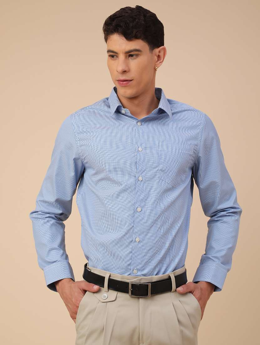 men printed long sleeves formal shirt - 22264205 -  Standard Image - 2