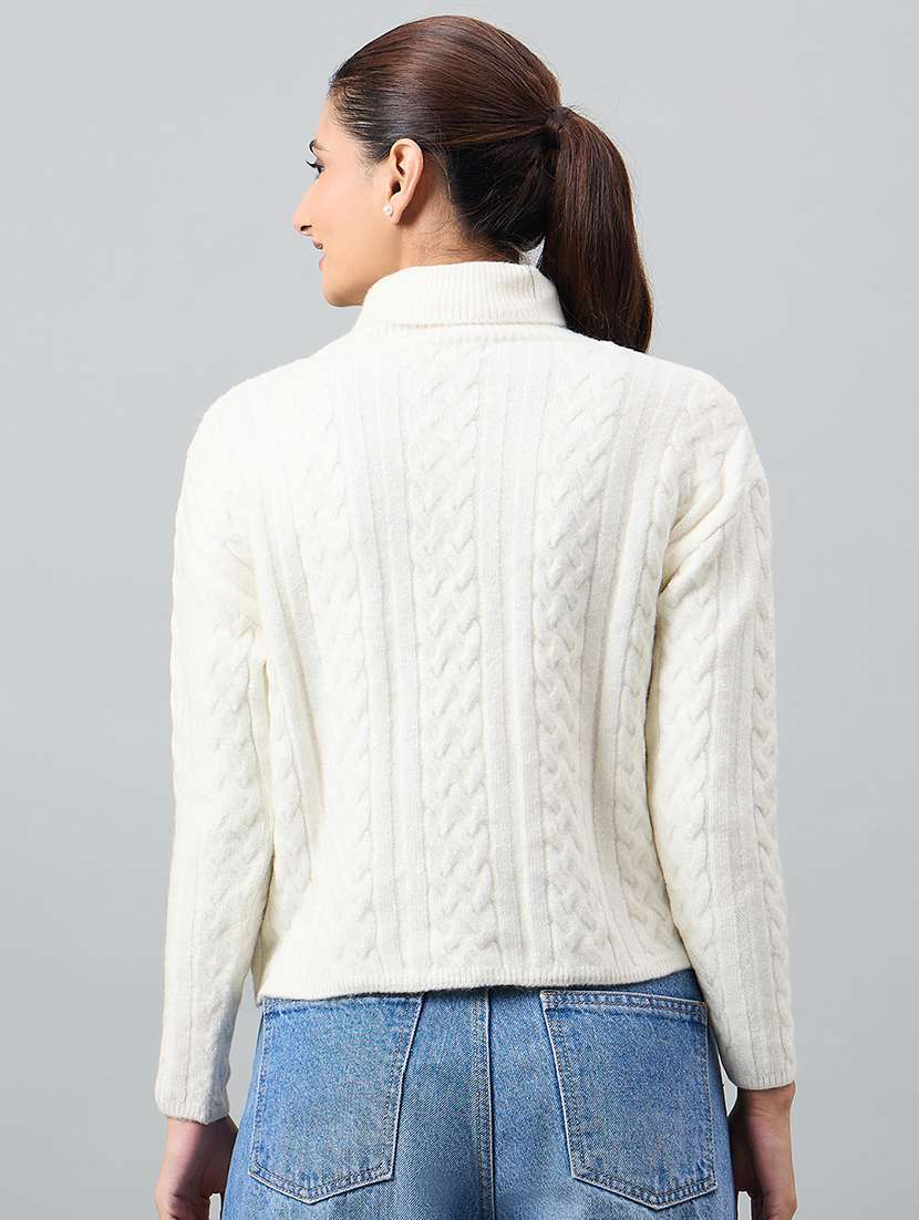 women self designed long sleeve pullover - 22264328 -  Standard Image - 2