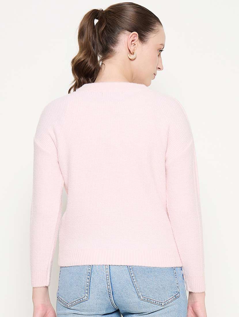 women self designed long sleeve pullover - 22264387 -  Standard Image - 2