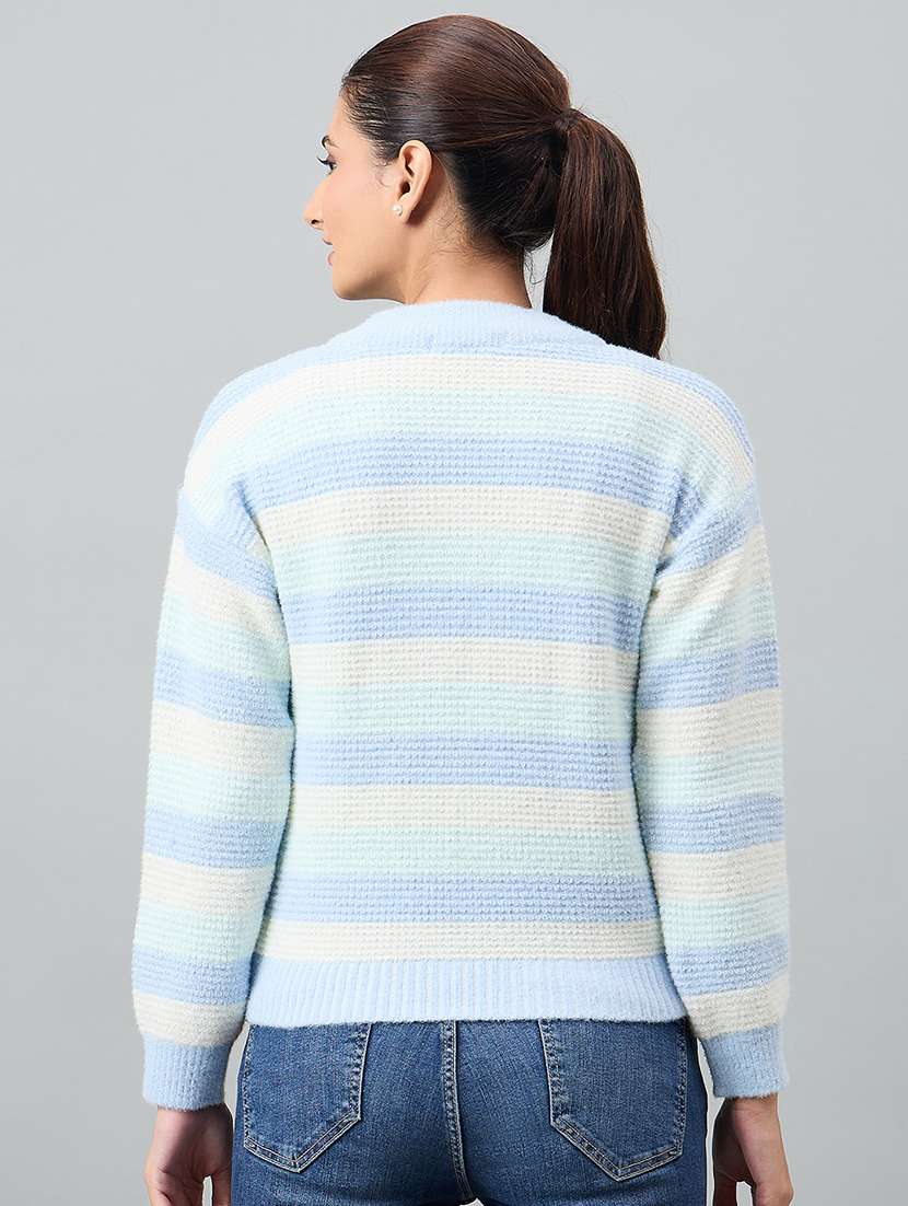 women self designed long sleeve pullover - 22264390 -  Standard Image - 2