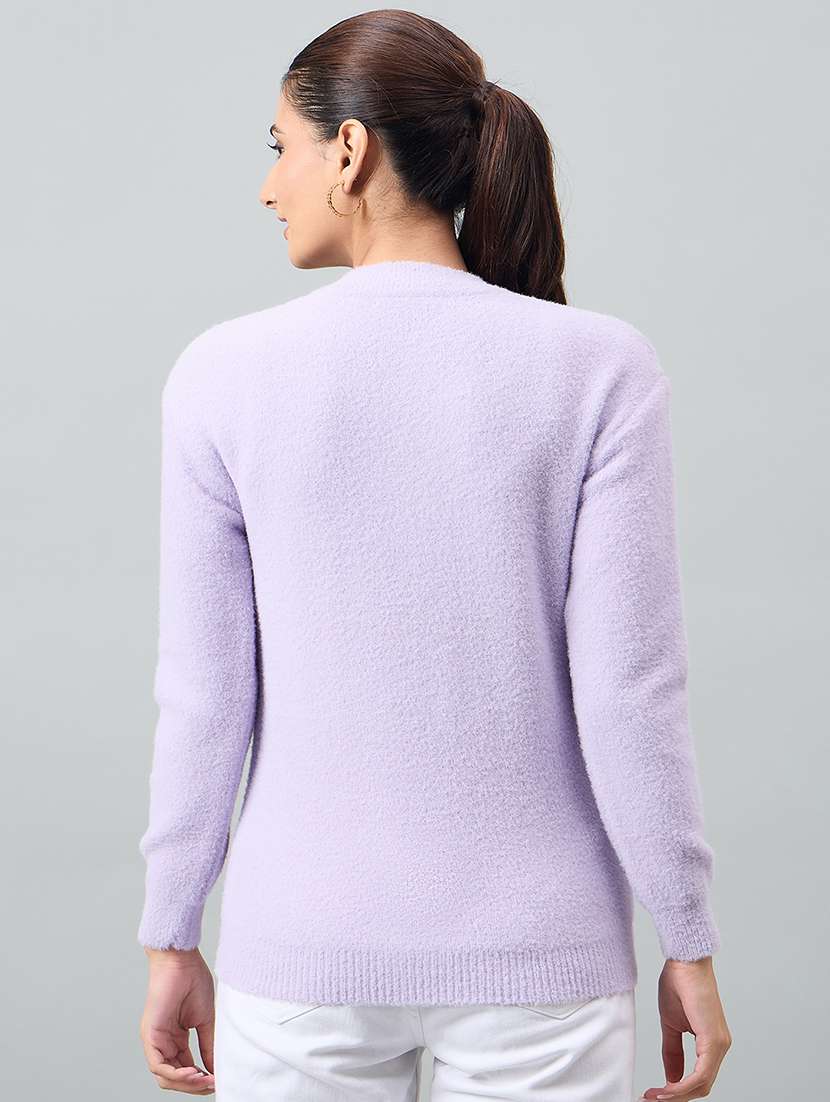women self designed long sleeve pullover - 22264398 -  Standard Image - 2