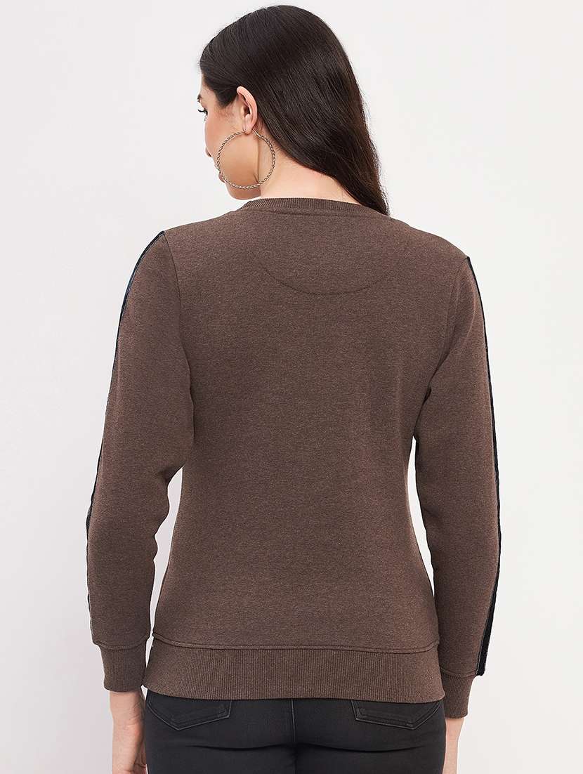 women printed long sleeve sweatshirt - 22264422 -  Standard Image - 2