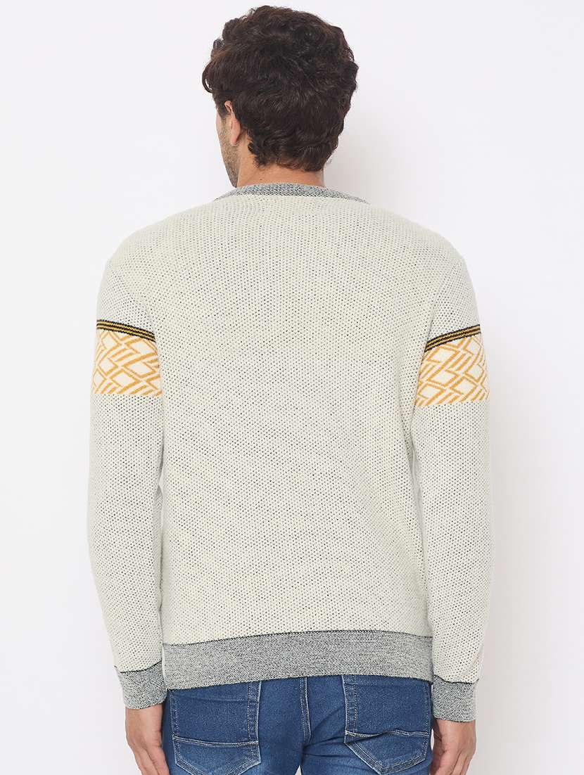 men self designed long sleeve pullover - 22264471 -  Standard Image - 2