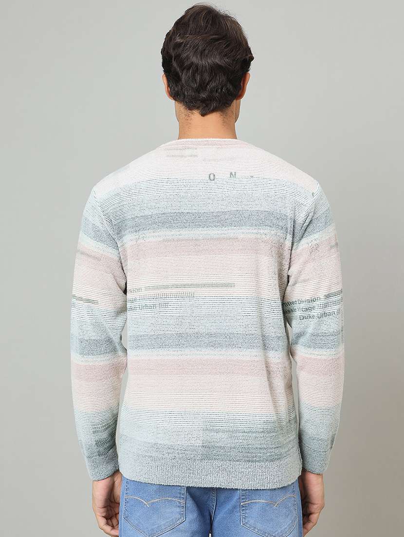 men self designed long sleeve pullover - 22264475 -  Standard Image - 2