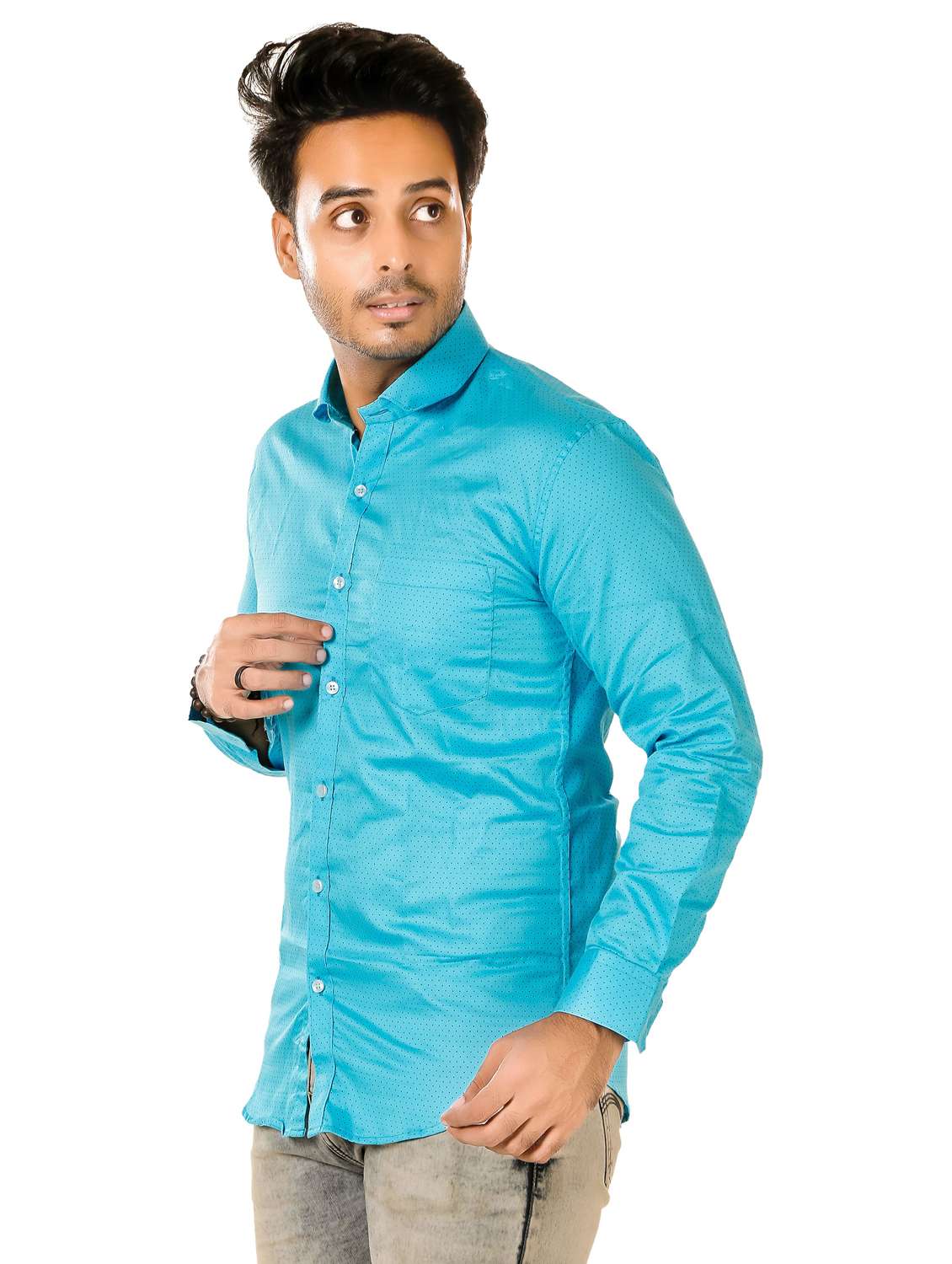 men printed long sleeve regualr fit casual shirt - 22264504 -  Standard Image - 2