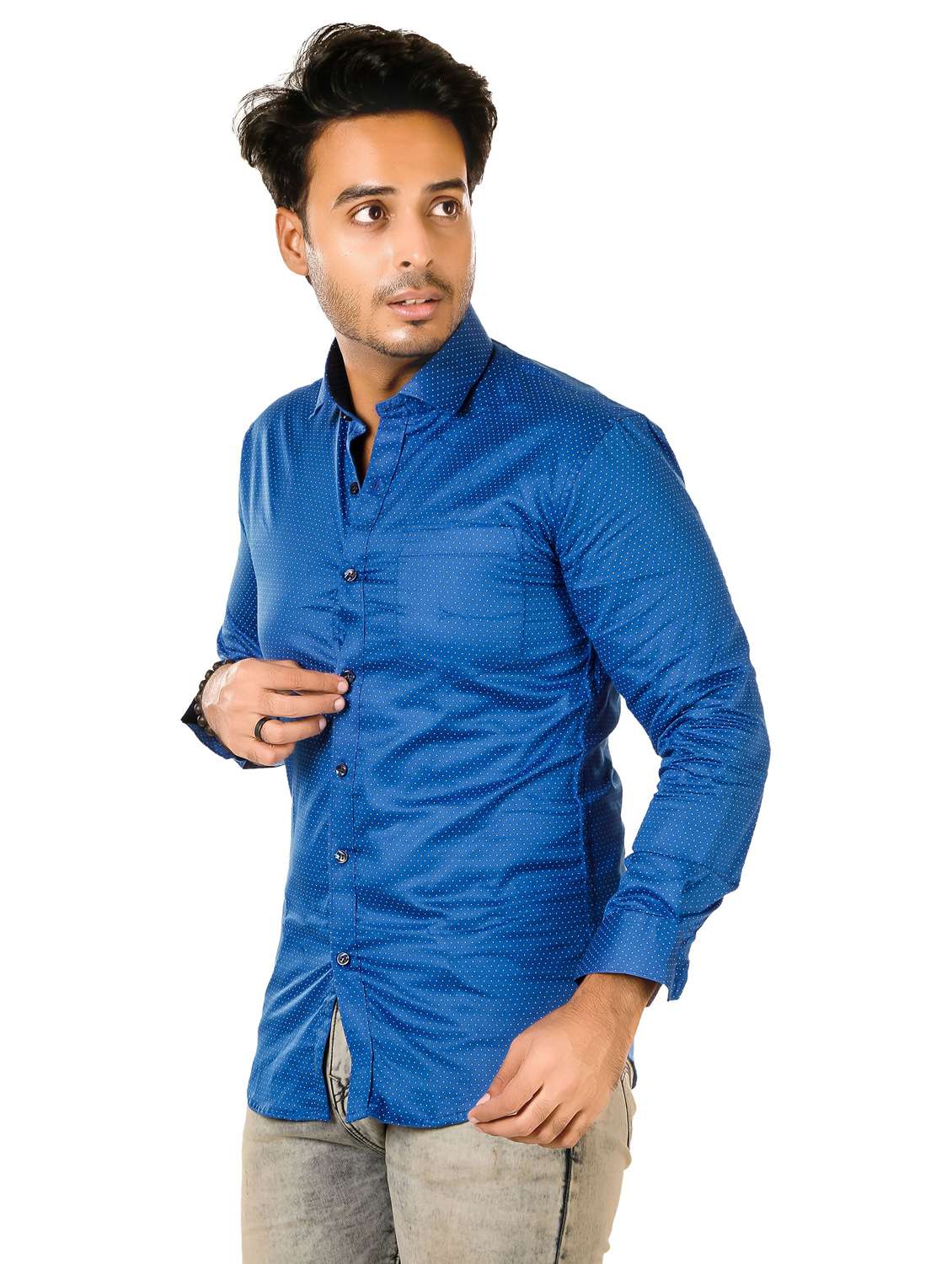 men printed long sleeve regualr fit casual shirt - 22264507 -  Standard Image - 2