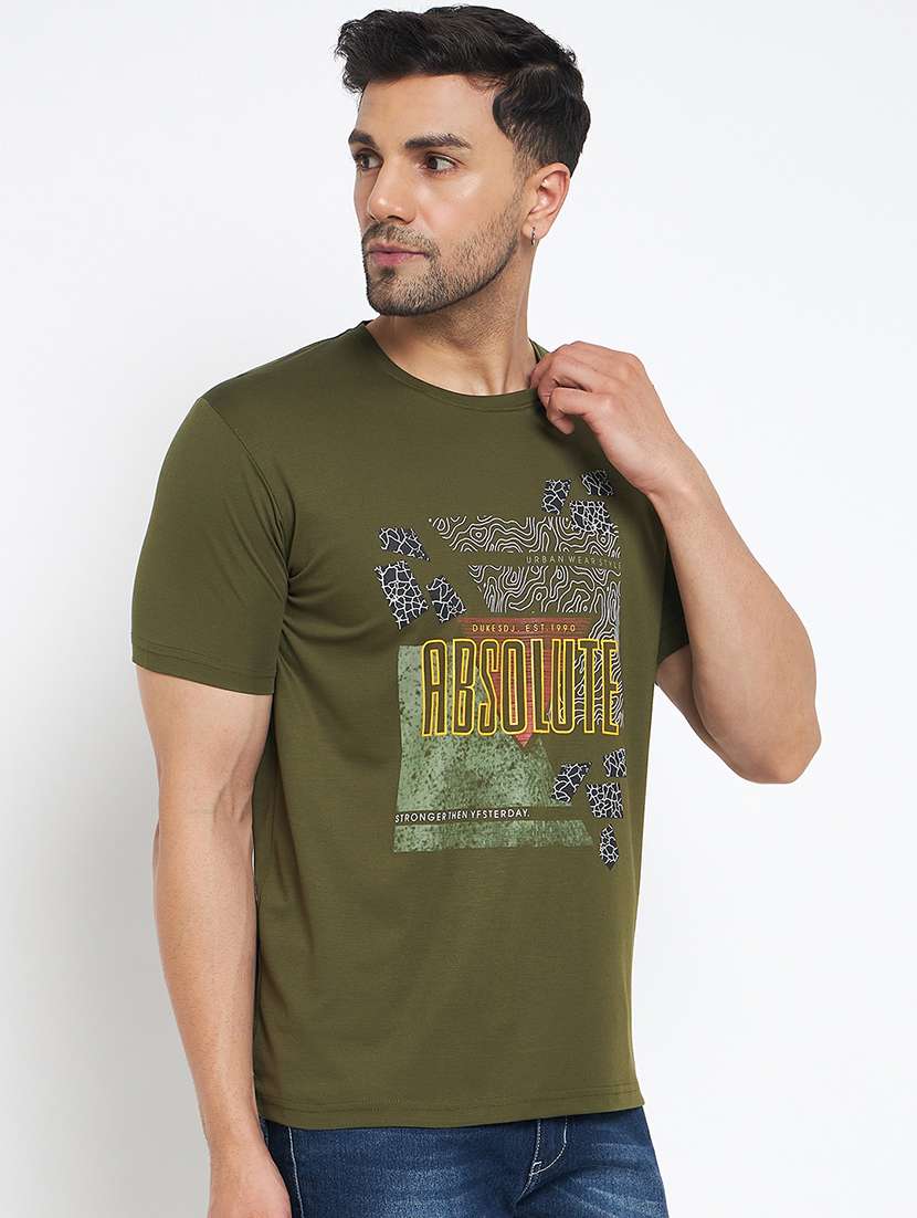 men printed short sleeve t-shirt - 22264604 -  Standard Image - 2