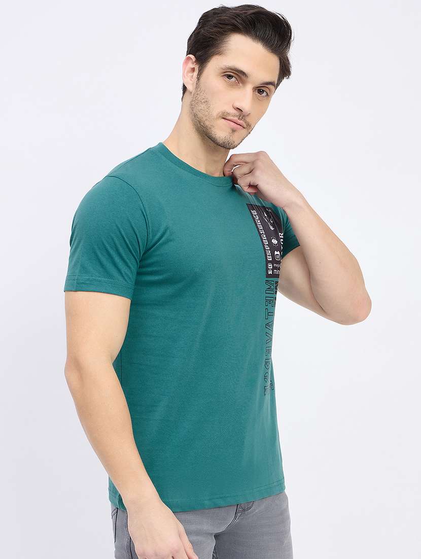 men printed short sleeve t-shirt - 22264625 -  Standard Image - 2