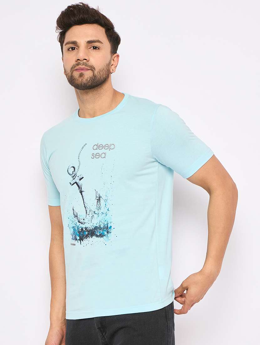men printed short sleeve t-shirt - 22264637 -  Standard Image - 2