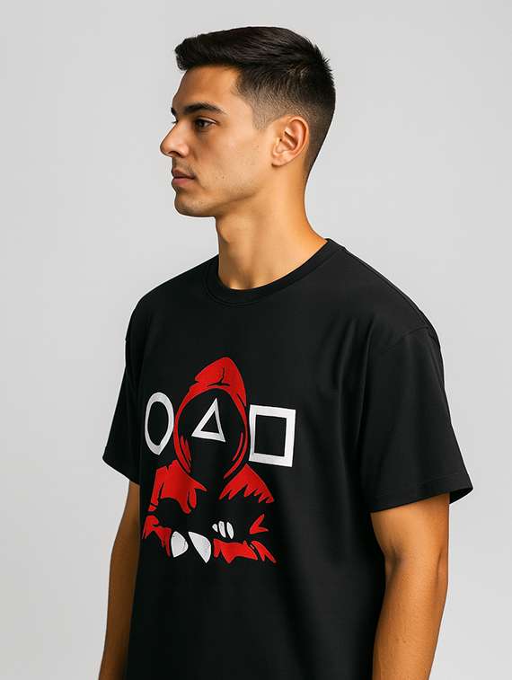 men printed short sleeve oversized t-shirt - 22264721 -  Standard Image - 2