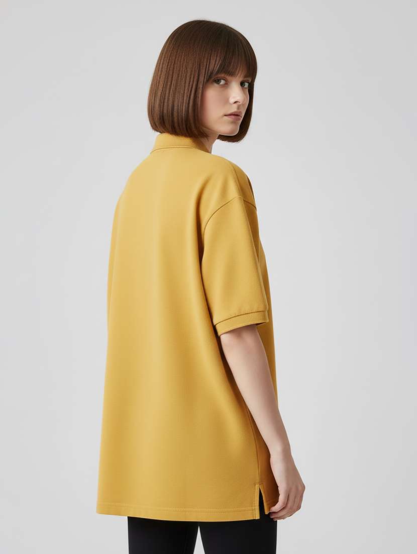 women short sleeve oversized polo t-shirt - 22264816 -  Standard Image - 2