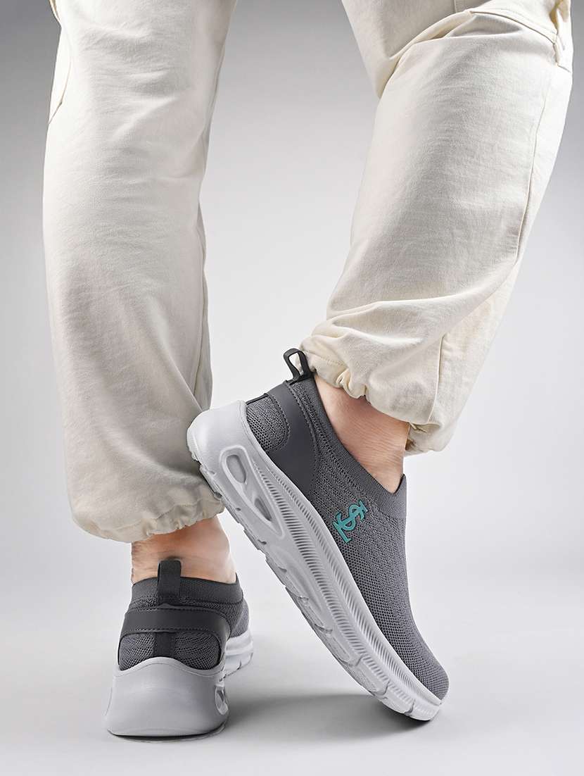 men black slip on casual shoe - 22264977 -  Standard Image - 2