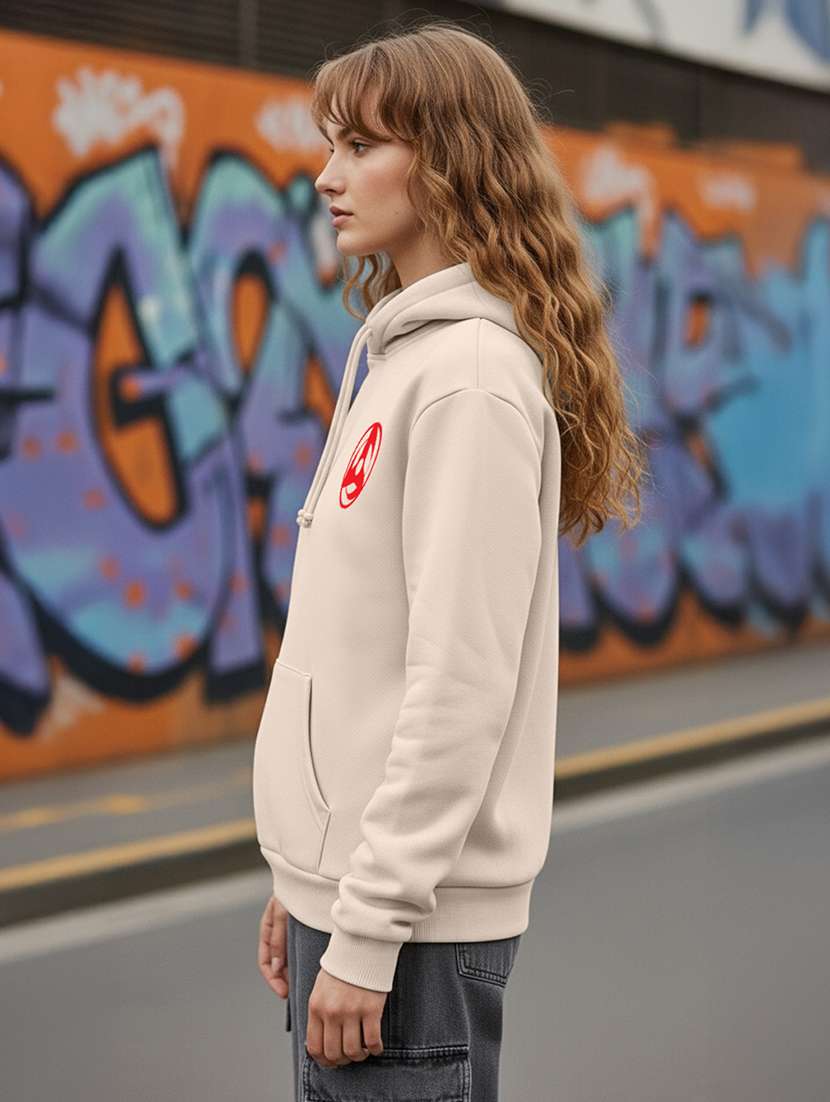 women printed long sleeve hooded sweatshirt - 22265017 -  Standard Image - 2