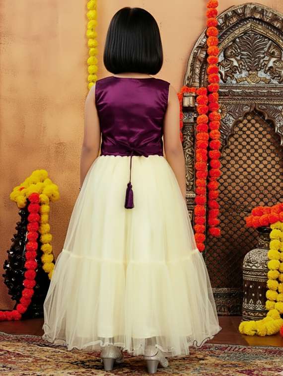 girls embroidered lehenga choli with dupatta set - 22265737 -  Standard Image - 2