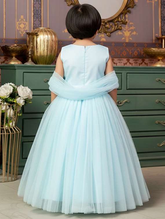 girls embroidered lehenga choli with dupatta set - 22265742 -  Standard Image - 2