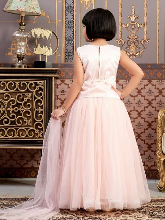 girls embroidered lehenga choli with dupatta set - 22265743 -  Standard Image - 2