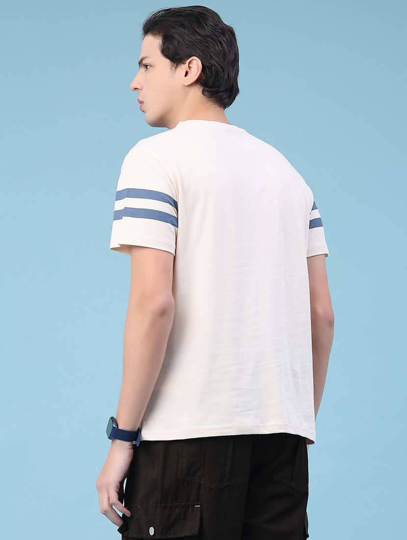 men printed short sleeve regular fit t-shirt - 22266514 -  Standard Image - 2