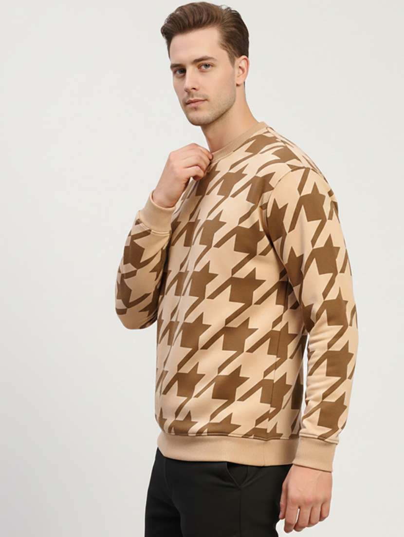 men printed long sleeve regular fit sweatshirt - 22266997 -  Standard Image - 2