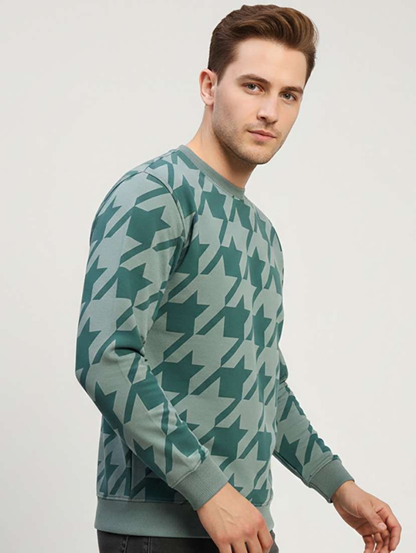 men printed long sleeve regular fit sweatshirt - 22266998 -  Standard Image - 2