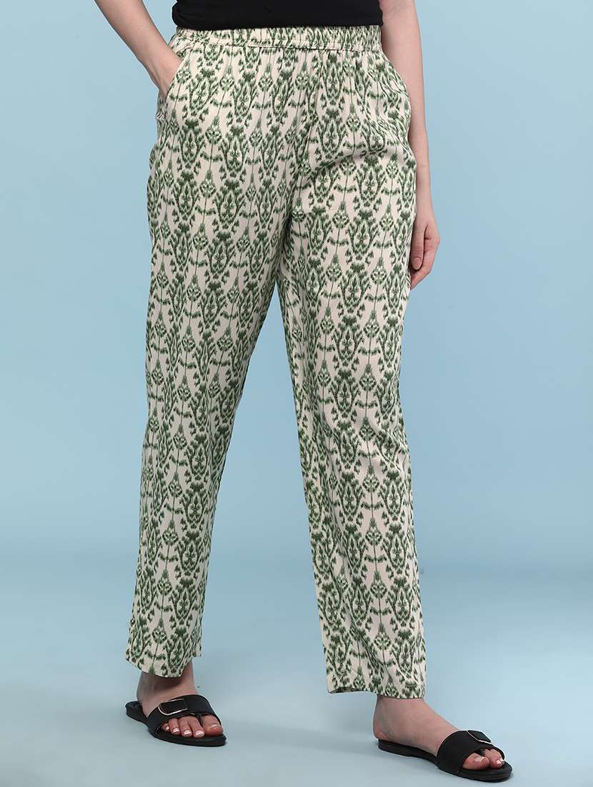 women beige rayon s pajama - 22267360 -  Standard Image - 2