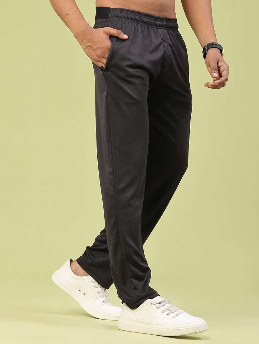 men typographic mid rise full length track pant - 22267508 -  Standard Image - 2