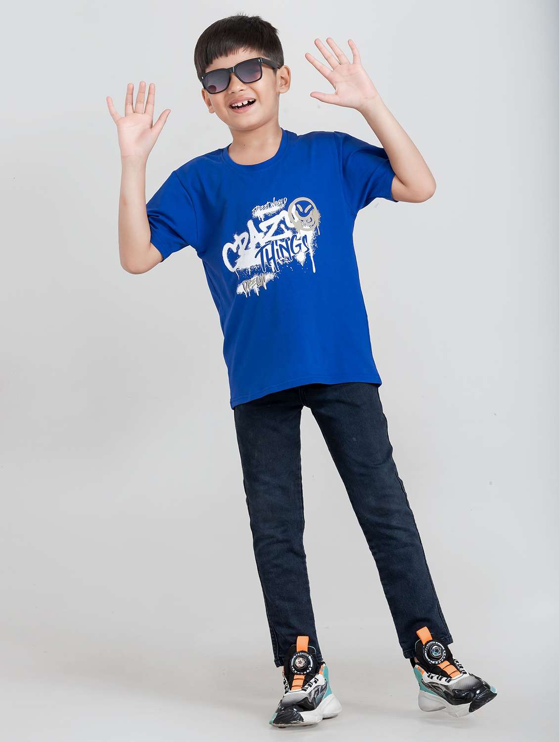 boys pack of 2 printed short sleeve t-shirt - 22267645 -  Standard Image - 2