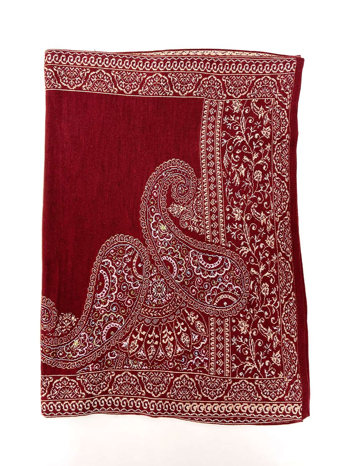 women self design winter shawl - 22267855 -  Standard Image - 2