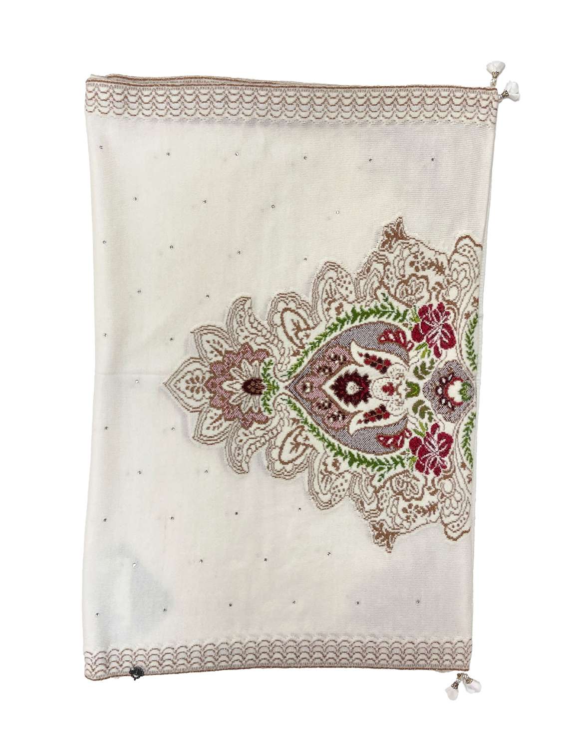 women self design winter shawl - 22267878 -  Standard Image - 2