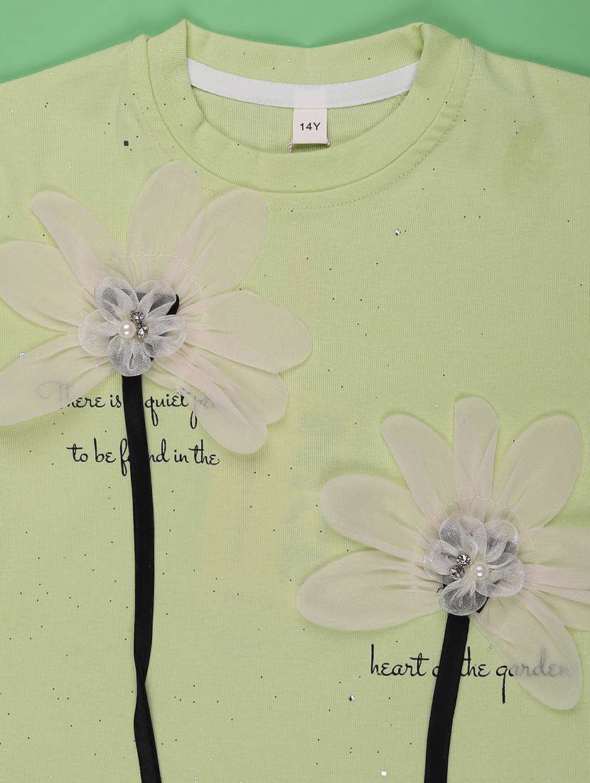 girls self designed short sleeve tee - 22268312 -  Standard Image - 2