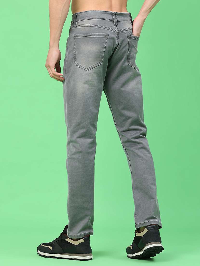 men washed mid rise full length jeans - 22268440 -  Standard Image - 2