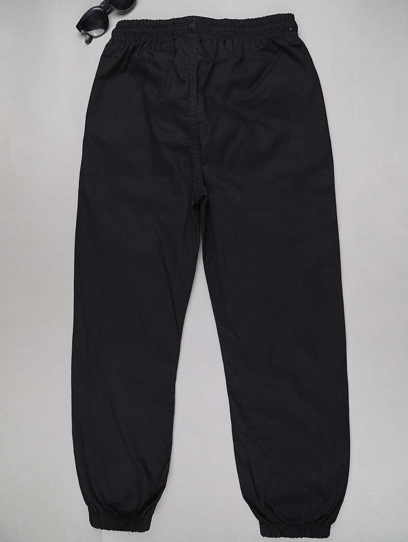 girls solid mid rise regular fit jogger - 22268570 -  Standard Image - 2