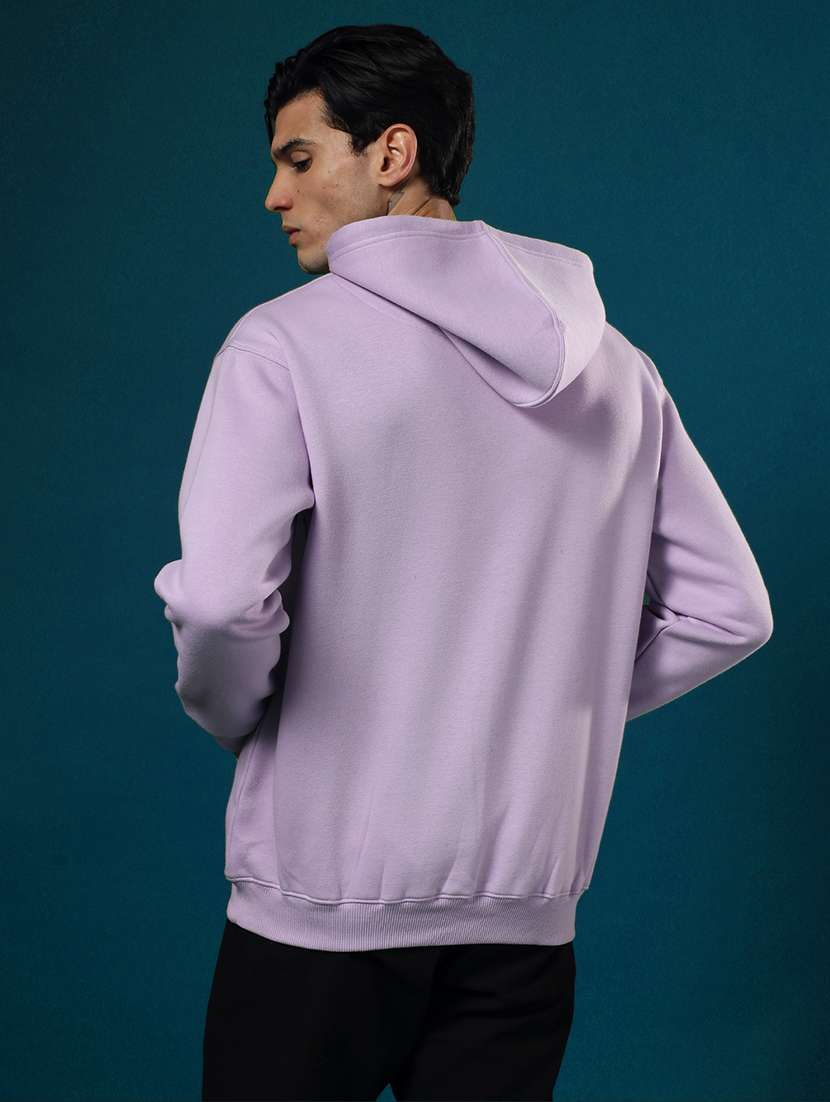 men printed long sleeve hooded sweatshirt - 22268635 -  Standard Image - 2