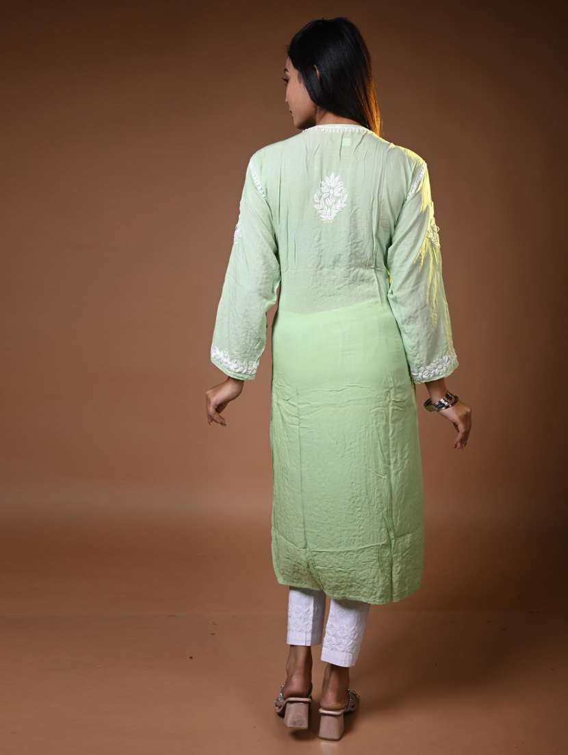 women ombre long sleeve kurta pant set - 22268826 -  Standard Image - 2