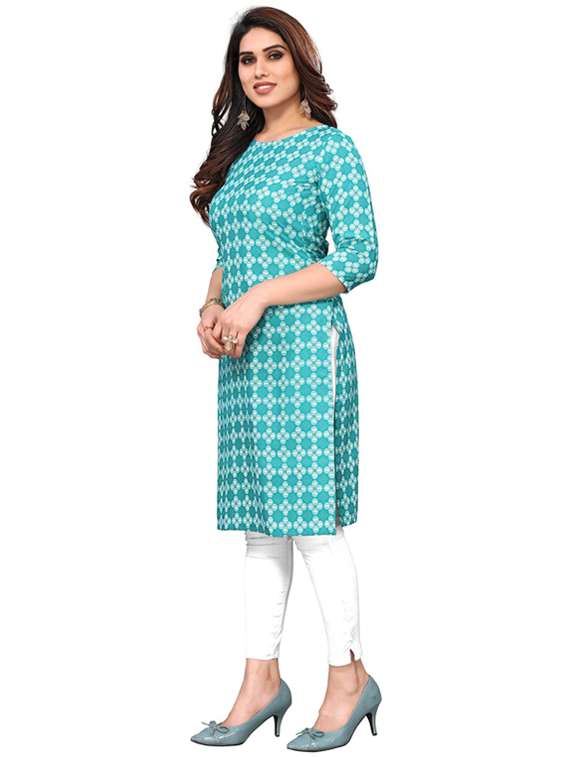 women pack of 6 printed straight kurta - 22269056 -  Standard Image - 2