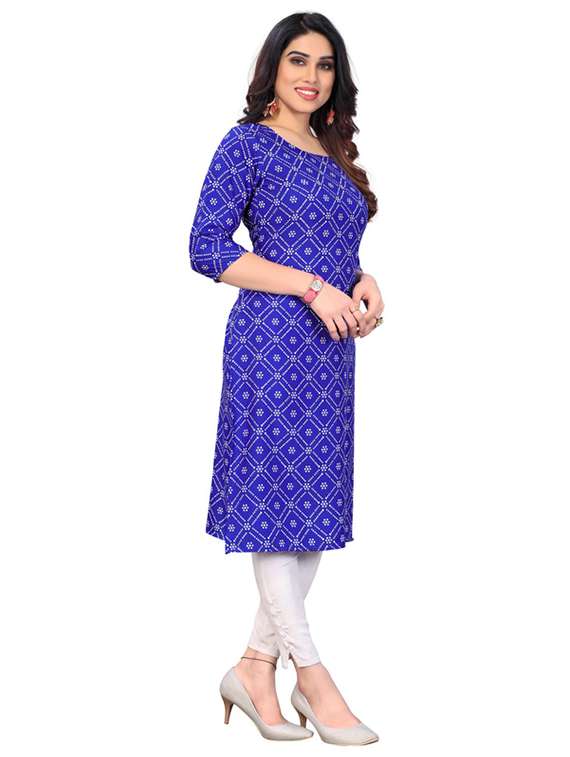 women pack of 6 printed straight kurta - 22269113 -  Standard Image - 2