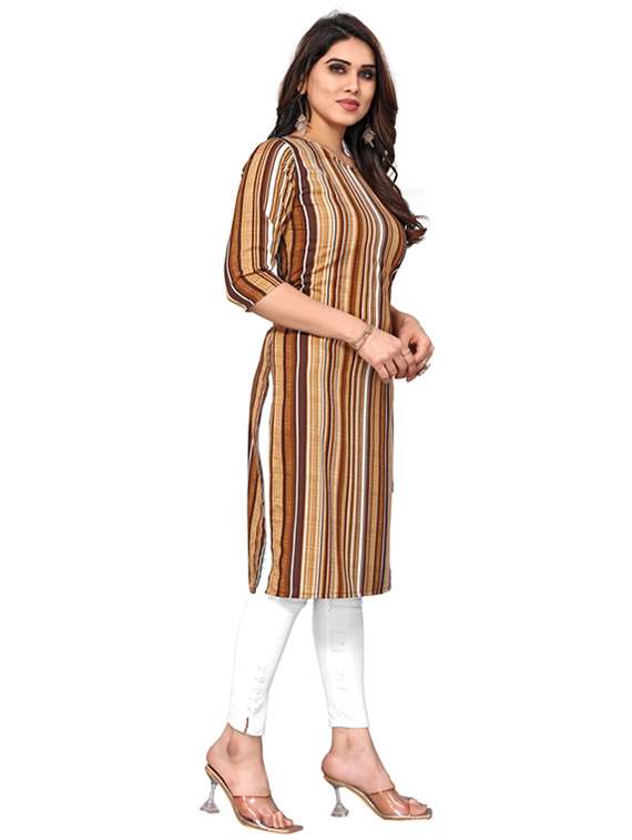 women pack of 6 printed straight kurta - 22269351 -  Standard Image - 2