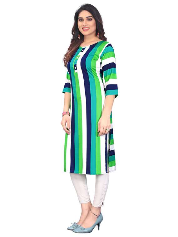 women pack of 6 printed straight kurta - 22269471 -  Standard Image - 2