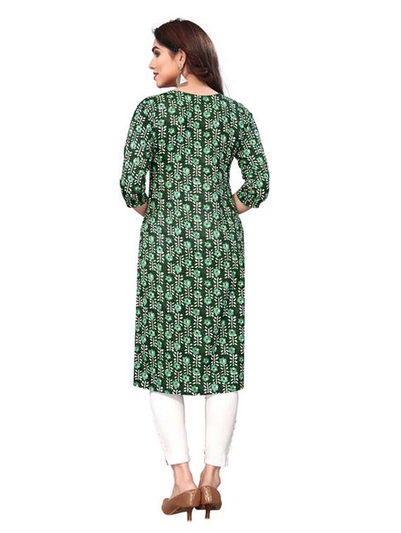 women pack of 5 printed straight kurta - 22269548 -  Standard Image - 2