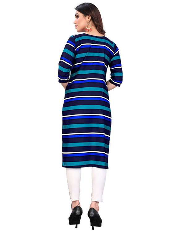 women pack of 5 printed straight kurta - 22269643 -  Standard Image - 2