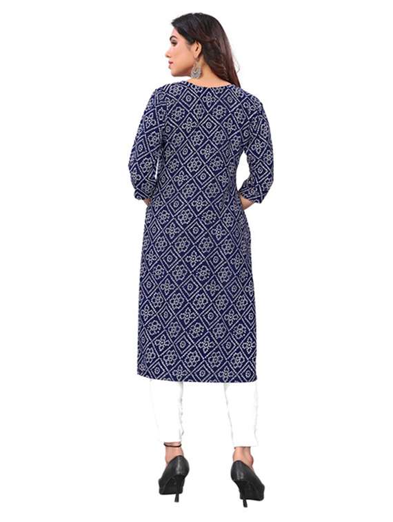 women pack of 5 printed straight kurta - 22269720 -  Standard Image - 2