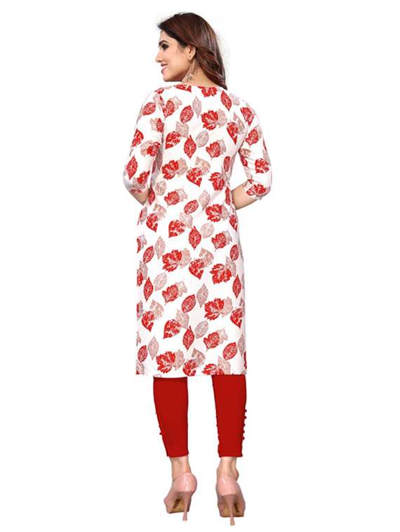 women pack of 5 printed straight kurta - 22269776 -  Standard Image - 2