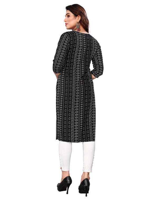 women pack of 5 printed straight kurta - 22269787 -  Standard Image - 2