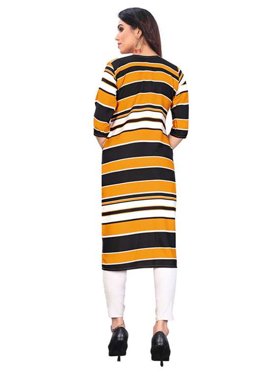 women pack of 5 printed straight kurta - 22269845 -  Standard Image - 2