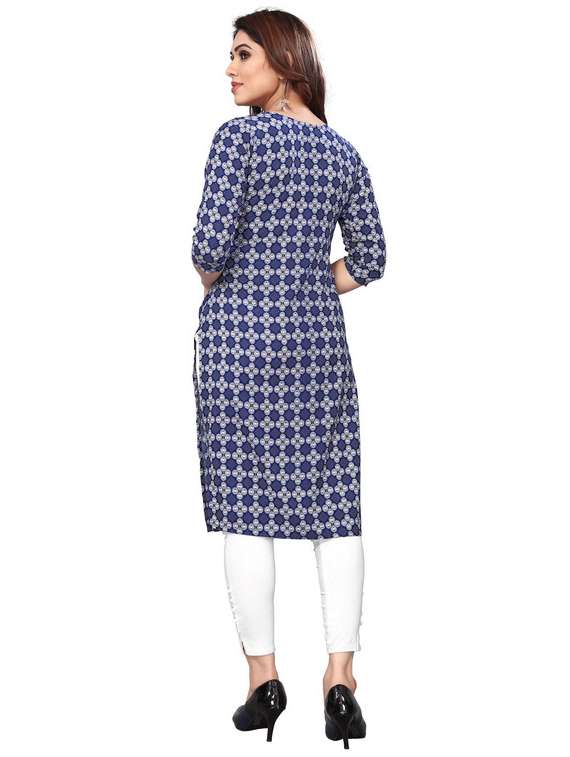 women pack of 3 printed straight kurta - 22270070 -  Standard Image - 2