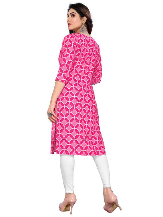 women pack of 3 printed straight kurta - 22270078 -  Standard Image - 2