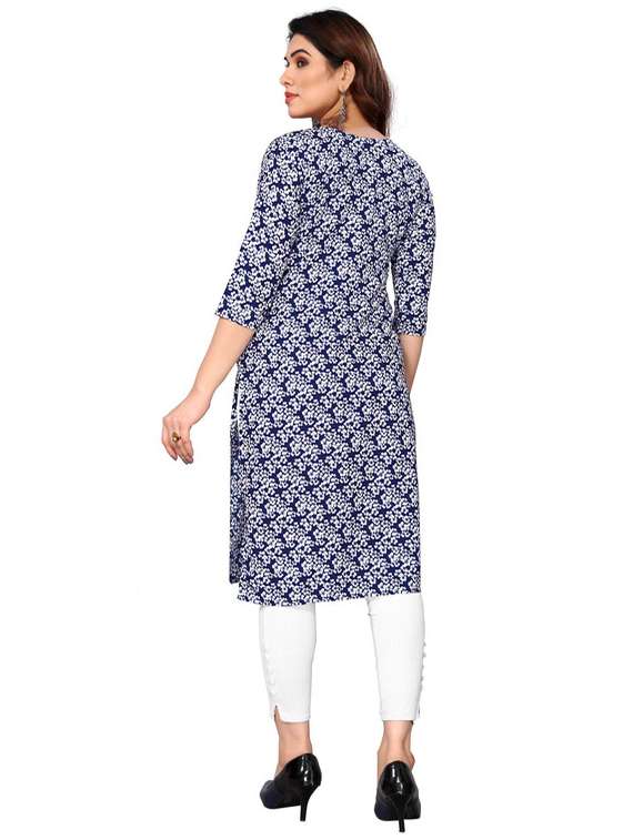 women pack of 3 printed straight kurta - 22270106 -  Standard Image - 2